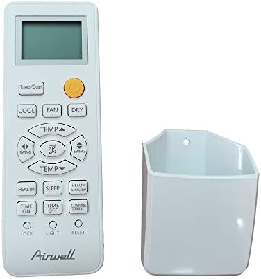 Zapande Novo 0010401715AV para Airwell AC A/C Air Condicionador Remote Control