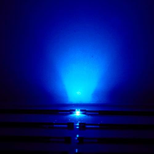 Chanzon 100 PCs SMD 0402 LUZES DE DIODO LED AZUL 3V 20MA ILUMINAÇÃO Lâmpadas de lâmpadas de lâmpadas eletrônicas Indicador