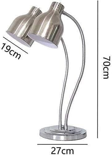 Lâmpada de aquecimento de alimentos Lâmpada de alimentos mais quente, lâmpada de calor de alimentos duplos, lâmpada de calor mostrando