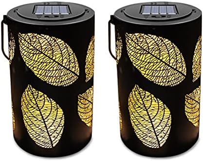 Luzes solares lanternas penduradas para folhas de folhas à prova d'água ao ar livre lumin