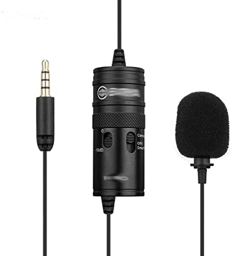 LMMDDP Pro Omni-Direcional Lavalier Microfone Mic Mic.