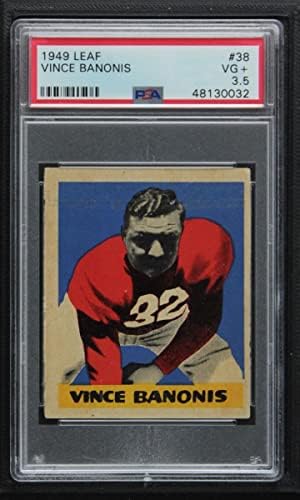 1949 Leaf 38 Vince Banonis PSA PSA 3.50