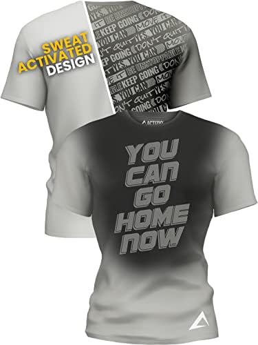 Actizio Sweat ativado por treino engraçado e motivacional Você pode ir para casa agora camisetas masculinas e tampas de tanques