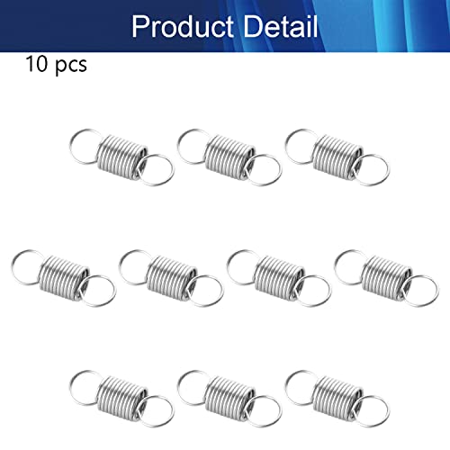 Juvielich estendido mola compactada Aço inoxidável Dual Ganch Spring de tensão para produção Manutenção do mecanismo de móveis