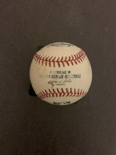 Jerry Morales assinou jogo oficial usado beisebol - MLB Autografed Game usado Baseballs