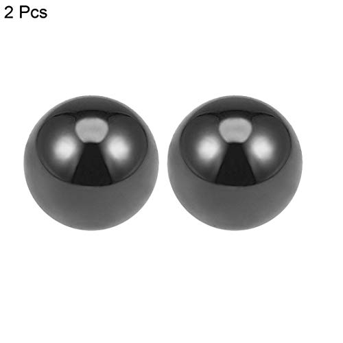 Uxcell 3/8 Bolas de rolamento de cerâmica, Si3N4 Bola de Nitreto de Silício G5 Precisão 2pcs