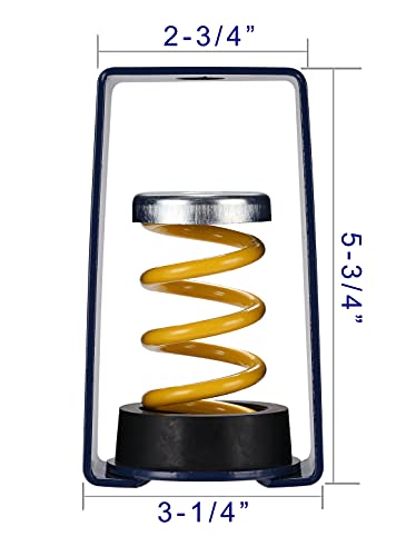 Isolador de vibração de montagem do cabide, tipo de isolador de mola, faixa de capacidade: 230 a 310 lb.