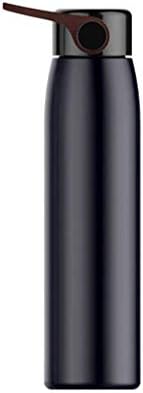 Kettle elegante caneca térmica de aço inoxidável, caneca de copo criativo portátil a vácuo com alça de 320 ml de balão térmico