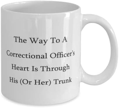 Oficial Correcional Canela, o caminho para o coração de um oficial correcional é através de seu porta