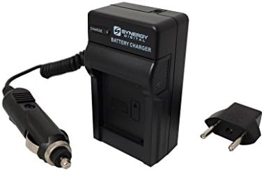 Synergy Digital Camcorder Battery Charger, compatível com a câmera de vídeo Sony HDR-AS30V HD POV, plugue dobrável de 110/220V