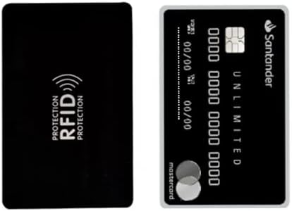 Kit com 5 porto anti -truque para compra por abordagem sem contato anti -RFID / NFC Lock Transmission Signal, preto / preto