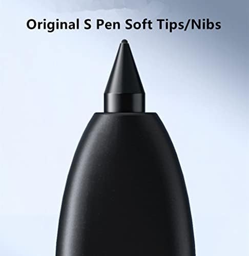 5pcs Dicas suaves Galaxy Book Pro 360 Pen Tips/Nibs Substituição para Samsung Galaxy Book Pro 360 Touch Stylus S Pen