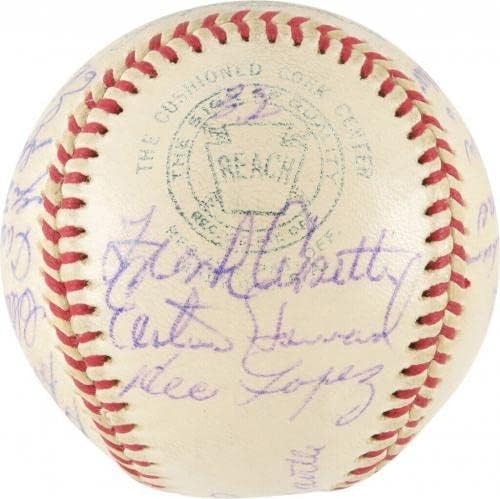1960 New York Yankees Team assinou o Baseball Mickey Mantle & Roger Maris PSA DNA - Bolalls autografados