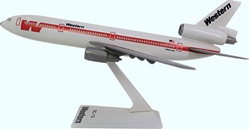 Modelo de Avião de Avião DC-10 do Esquema Western White DC-10