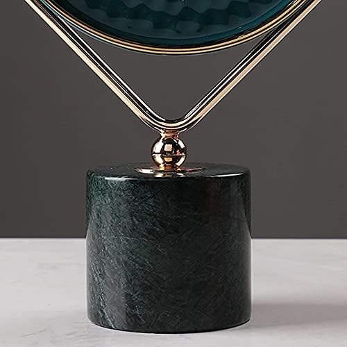 Uxzdx Modern Desk Clock Metal Metal Cerâmica silenciosa Pendulum Relógio, relógio de escritório, relógio de decoração