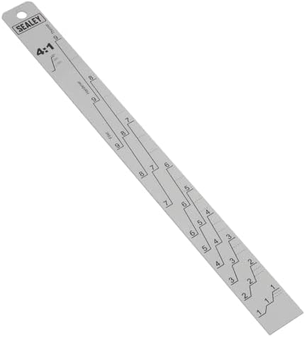 Sealey PA04 Tinta de alumínio Medição de Medição 2: 1/4: 1