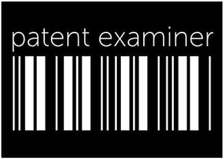 Teeburon Patent Examiner Lower Barcode Sticker Pack x4 6 x4