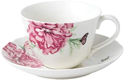 Miranda Kerr para Royal Albert Porcelana todos os dias da amizade de chá e pires de 4 Conjunto de 4