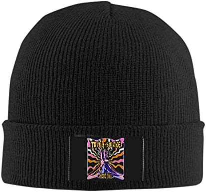 Jhenes Aikos knit chapéu de inverno verão quente tap de caveira para feminino e homem -chapéu de gorro preto