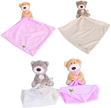 Toyvian Toys for Girls Bosquedes de Brinquedos de pelúcia para meninas Towel Recém -nascido Toys Baby Clanta de bebê