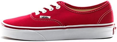 Mens vans autêntica lona de baixo corte de corte casual up plimsolls tênis