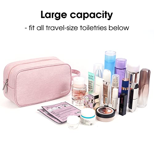 Narwey Travel Holity Saco para mulheres que viajam de kit de kit de dopp organizador de bolsa para acessórios para produtos de