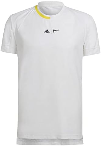 Tee de tecido esticado de Londres da Adidas masculina