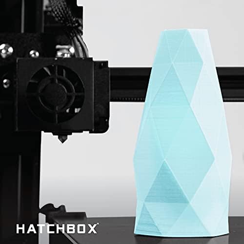 Hatchbox PLA Pro + Filamento da impressora 3D, precisão dimensional +/- 0,03 mm, 1 kg de bobo, 1,75 mm, azul bebê