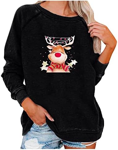 Ayaso Feminino Ffy Oversized Salteres Pulloves soltos Tops Casual Túnicos casuais camiseta leve camisa de manga longa Capuzes