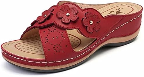 Sandálias de USyfakgh para mulheres sandálias de flip flop para mulheres moda de moda Sapatos casuais respiráveis ​​ao