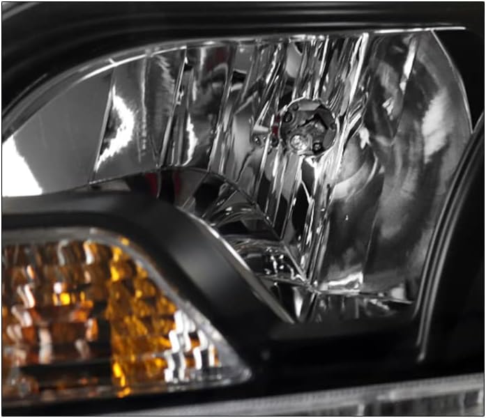 ZMAUTOPTS LED TUBO Black Projecor Feólio Folicmes com luzes DRL de 6,25 LED azul para 2011-2017 Toyota Sienna