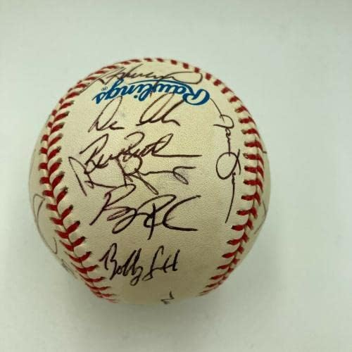 1998 Tampa Bay Devil Rays Time Inaugural da temporada assinou a Major League Baseball - Bolalls autografados