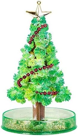 Árvore de Natal Crystal Crystal, cultivo de magia, apresenta kit de novidade para crianças brinquedos educacionais e de festa de