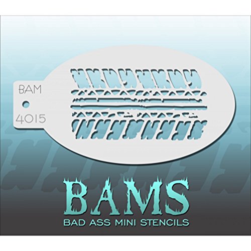 Bad Ass Honeycomb mini estêncil BAM4003