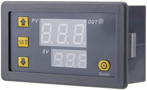 Sensor de termostato FTVogue W3230 DC 12V 24V 220V LED Digital Termostat Sensor Termostat Sensor Meter [110-220V], termostato