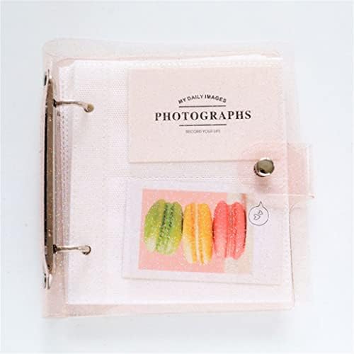 Álbum de fotos do MHYFC Jelly Color Photocard Solder 50/100 Bolsos Album para Cards Scrapbook PhotoCard Binder Nome Card