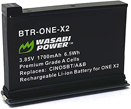 Wasabi Power One X2 Battery Compatível com Insta360 uma câmera x2