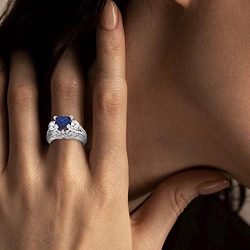 2023 novas mulheres anel colorido de jóias de casamento colorido Tamanho da liga de jóias 610 Anel de sinete preenchido