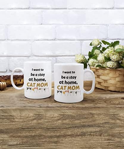 ECOLUSH CAT CUSCA CUMA CEURAMIC CHUSLE COM ALIMENTAÇÃO KITTY I LOVE CATS MUG CAT MOM CAT CANTAS PARA MULHERES