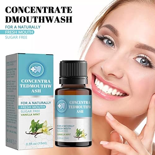 Lavar para dentes amarelos manchas de mancha limpa de boca limpa e branqueador de pesagem de enxaguatório bucal natural 15ml cks789