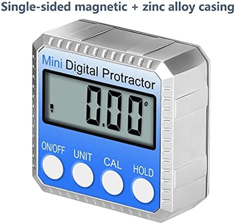 ASUVUD Mini 360 ° Goniômetro eletrônico ângulo Medidor de medição Bedagista Caixa de nível de inclinômetro digital do PRIMÉRNICO