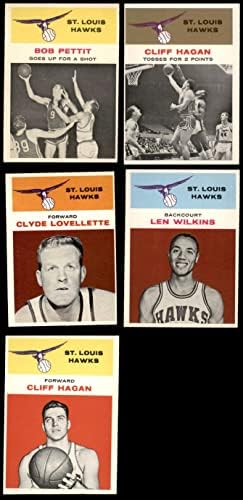 1961-62 Fleer St. Louis Hawks Tele