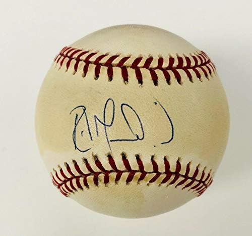 Raul Mondesi assinou o beisebol da Liga Nacional - Baseballs autografados