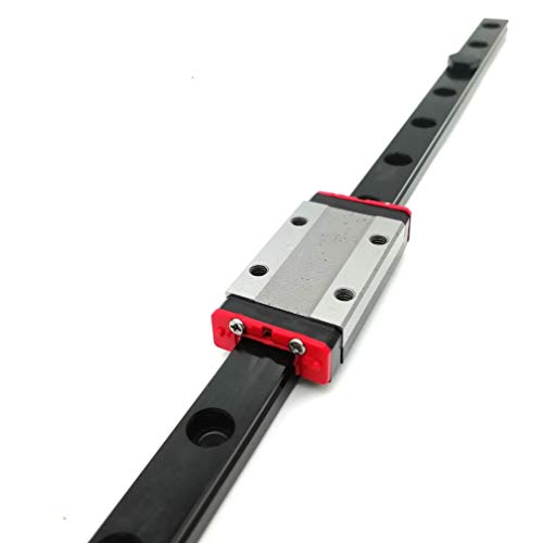 RD Robotdigg Black Oxide Rail linear GS_MGN9-1H-B400 Com corpo comprido 440C de aço inoxidável