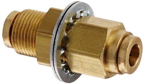 Eaton Weatherhead 1874x4x4 Brass CA360 D.O.T. Ajuste do tubo de freio de ar, união rápida de conexão com antecedência,