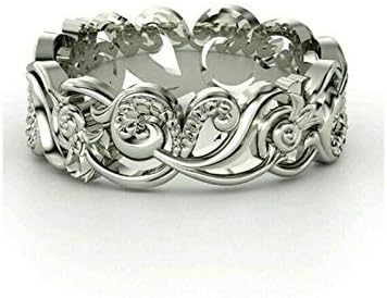 T-Jewelry Women Charme 925 Wedding Ring Wedding Ring Party Tamanho 6-10