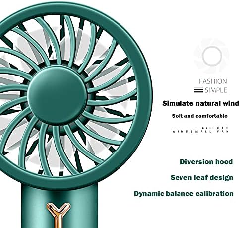 FAYANG USB ELECTRIC ELECLT Handheld Fan USB Mini Aparelhos pessoais portáteis portáteis portáteis 2000mAh Bateria recarregável