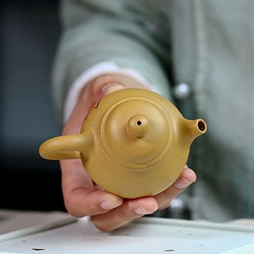 Seção de ouro do Wionc de argila Tianhu zisha tuapot made made kung-fu-loware argila púrpura drinkware para puer verde