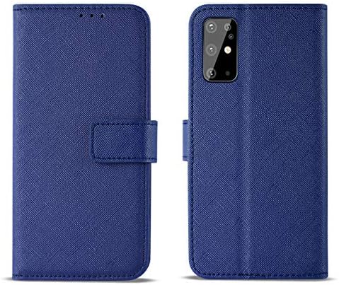 Reiko -Samsung Galaxy S20+ 3 -in -1 Caixa de carteira -azul