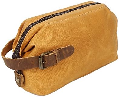 MAINT MEN MEN VINTAGE VINTAGE SACO DE VIAGEM DE VIAGEM DE VIAGEM DE VIAGEM COM CALEIRO DOPP KIT VAIDADE